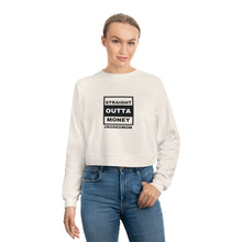 Load image into Gallery viewer, STRAIGHT OUTTA MONEY # RODEOMOM CROP TOP