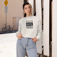 Load image into Gallery viewer, STRAIGHT OUTTA MONEY # RODEOMOM CROP TOP