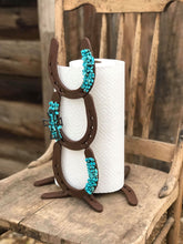 Load image into Gallery viewer, Horseshoe Paper Towel Holder
