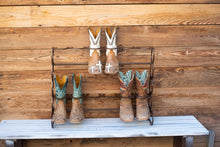 Load image into Gallery viewer, Tall Horseshoe Boot Rack