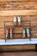 Load image into Gallery viewer, Tall Horseshoe Boot Rack