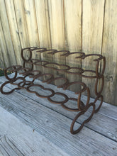 Load image into Gallery viewer, Brown Horseshoe Boot Rack- 6 Pairs of Boots
