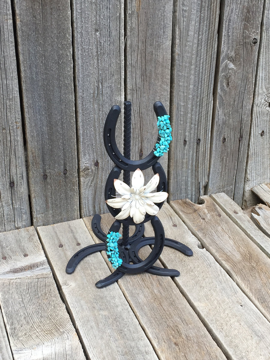 Turquoise Paper Towel Holder – Lucky Shoe Creations