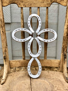 Silver Horseshoe Cross