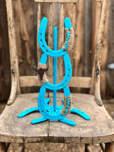 Turquoise Paper Towel Holder