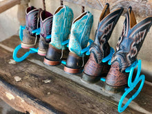 Load image into Gallery viewer, Turquoise Boot Rack