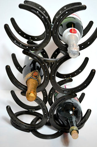 6 Bottle,  Natural Wine Rack